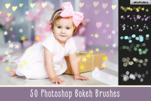 50 Bokeh Photoshop Brushes for Romantic Designs