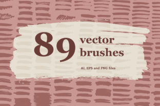 89 HandDrawn Illustrator Brushes for Artistic Vector Work