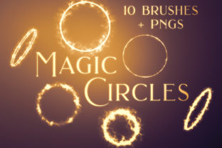 Enhance Your Digital Art with Magic Circles Photoshop Brushes