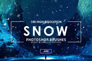 Mastering Winter Atmospheres with 100 Snow Photoshop Stamp Brushes
