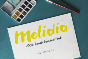 Melidia: The Bold Hand-Brushed Font for Modern Brands