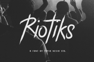 Unleashing Raw Energy: Why Riotiks is the Go-To Display Font for Bold Designs