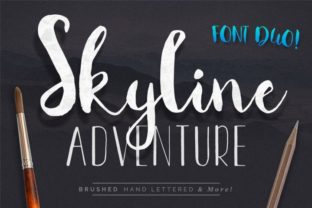 Unlocking Creative Potential with the Skyline Adventure Duo Font