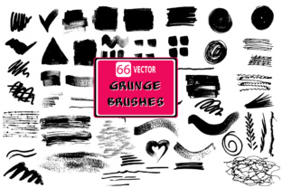 Unlocking Raw Texture: A Deep Dive into the 66 Grunge Brushes Set 1