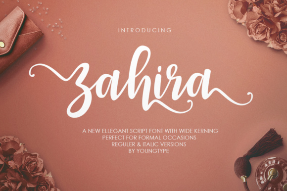 Why Zahira Stands Out for Feminine and Refined Typography